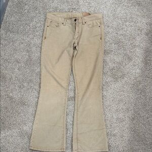 GAP Limited Edition Beige Corduroy Flare Pants